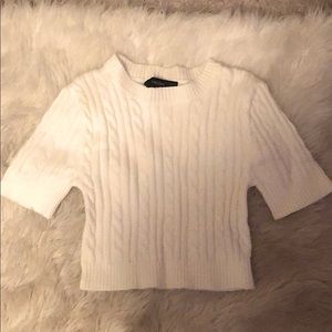Crop top sweater